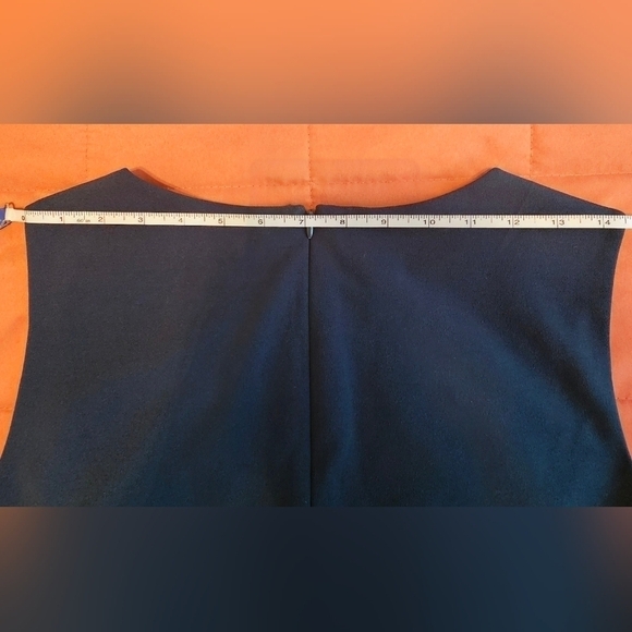 Lauren Ralph Lauren Sheath Ruched Dress Dark Teal Size 16 - Picture 7 of 8